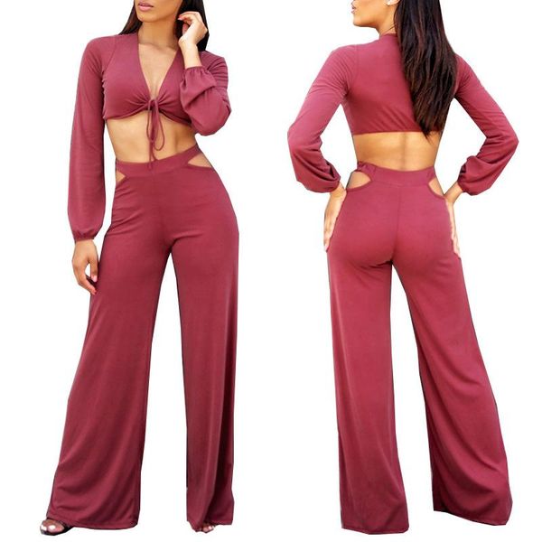 solid 2 piece set women 2021 long sleeve and pants autumn casual overall suits crop lace up female clothing outfit women's two, White
solid 2 piece set women 2021 long sleeve and pants autumn casual overall suits crop lace up female clothing outfit women's two, White