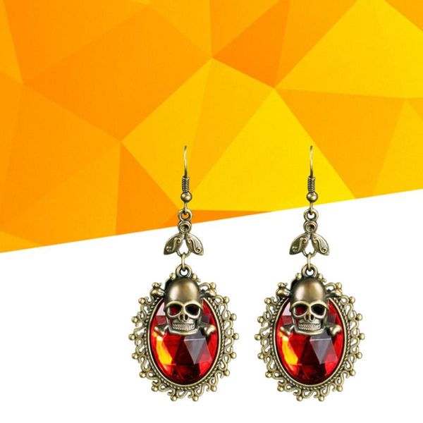 hoop & huggie gothic crystal earrings vintage steampunk punk party eardrop (red), Golden;silver
hoop & huggie gothic crystal earrings vintage steampunk punk party eardrop (red), Golden;silver