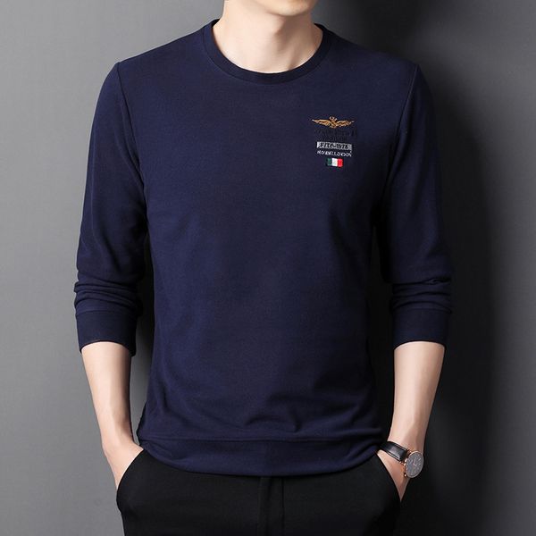 2021 autumn winter round neck embroidered double-sided cashmere sweater men's korean slim fit middle-aged and youth t-shirt long sleeve, Black;white
2021 autumn winter round neck embroidered double-sided cashmere sweater men's korean slim fit middle-aged and youth t-shirt long sleeve, Black;white