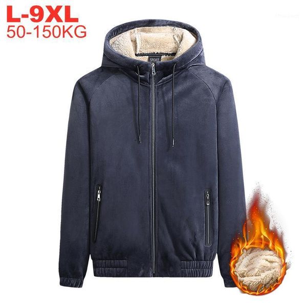 men's jackets big size 7xl 8xl 9xl winter softshell jacket men fleece hooded male solid warm hoodies thicken mens windbreaker coats, Black;brown
men's jackets big size 7xl 8xl 9xl winter softshell jacket men fleece hooded male solid warm hoodies thicken mens windbreaker coats, Black;brown