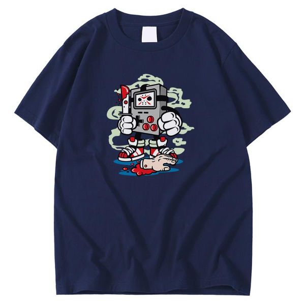 men's t-shirts game console robot cut hand jason printing male tees shirt spring summer vintage casual tee shirts round neck man tshir, White;black
men's t-shirts game console robot cut hand jason printing male tees shirt spring summer vintage casual tee shirts round neck man tshir, White;black