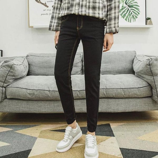 men's jeans spring and autumn high school students blue leggings solid black pencil pants length
men's jeans spring and autumn high school students blue leggings solid black pencil pants length