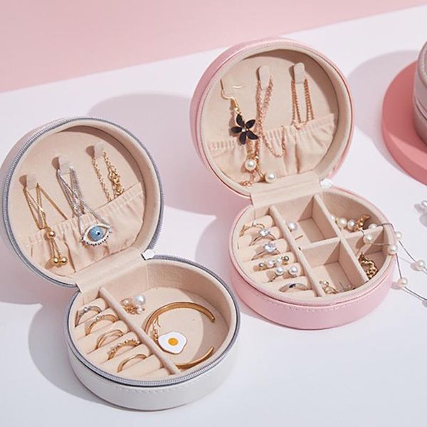 storage boxes & bins jewelry box portable simple earrings ear studs ring display for girls wome leather organizer c2
storage boxes & bins jewelry box portable simple earrings ear studs ring display for girls wome leather organizer c2