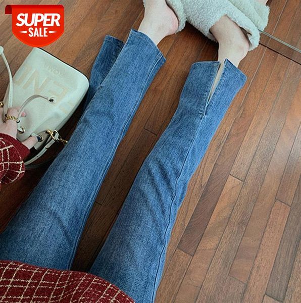 guo customized jeans women's straight pants, high waist thin nine pants slit #vt2x, Black;gray
guo customized jeans women's straight pants, high waist thin nine pants slit #vt2x, Black;gray