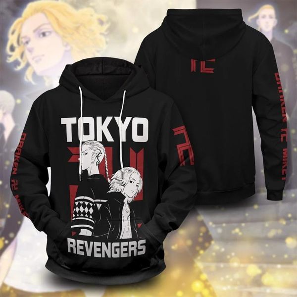 men's hoodies & sweatshirts 2021 tokyo revengers hoodie anime manjiro sano graphic for men sportswear cosplay clothes zipper coat, Black
men's hoodies & sweatshirts 2021 tokyo revengers hoodie anime manjiro sano graphic for men sportswear cosplay clothes zipper coat, Black