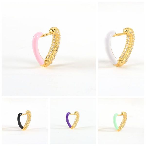hoop & huggie canner earrings with charms 925 silver rainbow enamel heart-shaped pink black color for women drip oil, Golden;silver
hoop & huggie canner earrings with charms 925 silver rainbow enamel heart-shaped pink black color for women drip oil, Golden;silver