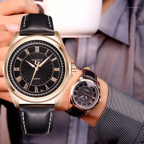 wristwatches yazole men's fashion casual watch for men leather luminous quartz wristwatch clock male watches relojes para hombre, Slivery;brown
wristwatches yazole men's fashion casual watch for men leather luminous quartz wristwatch clock male watches relojes para hombre, Slivery;brown