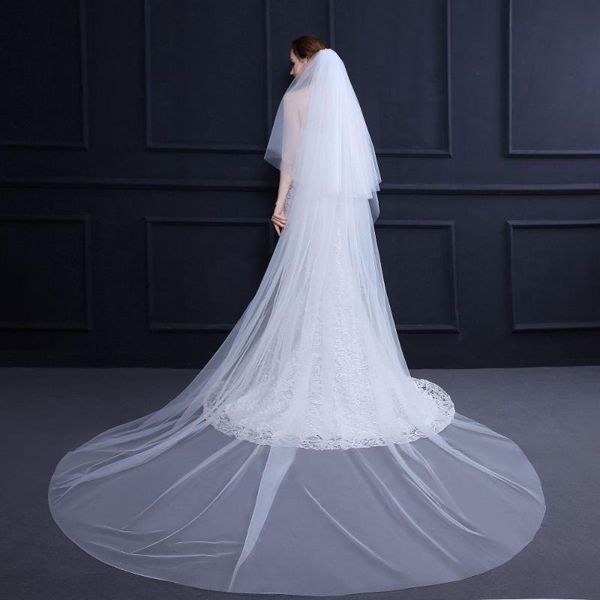 bridal veils fishday 2021 tulle wedding veil simple velo novia two layer girls long 3m white accessories woman femme with comb d30, Black
bridal veils fishday 2021 tulle wedding veil simple velo novia two layer girls long 3m white accessories woman femme with comb d30, Black
