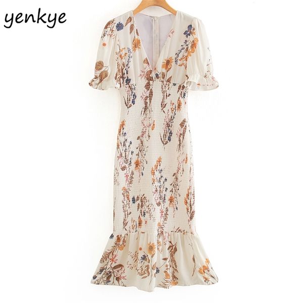summer dress women vintage floral print elastic mermaid sweet female v neck short sleeve bodycon elegant party 210514, Black;gray
summer dress women vintage floral print elastic mermaid sweet female v neck short sleeve bodycon elegant party 210514, Black;gray