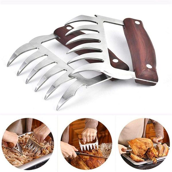 tools & accessories shredder bear paws fork chicken separator food corkscrew puller bbq tool stainless steel cooking #40
tools & accessories shredder bear paws fork chicken separator food corkscrew puller bbq tool stainless steel cooking #40
