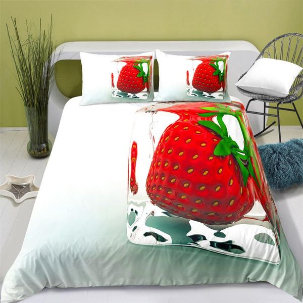 bedding sets home textiles printed strawberry quilt cover & pillowcase 2/3pcs us/ae/ue full size set
bedding sets home textiles printed strawberry quilt cover & pillowcase 2/3pcs us/ae/ue full size set