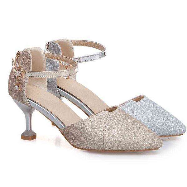 2022 summer thin heel, middle heellarge size 40-47 chengdu women's shoes, Black
2022 summer thin heel, middle heellarge size 40-47 chengdu women's shoes, Black