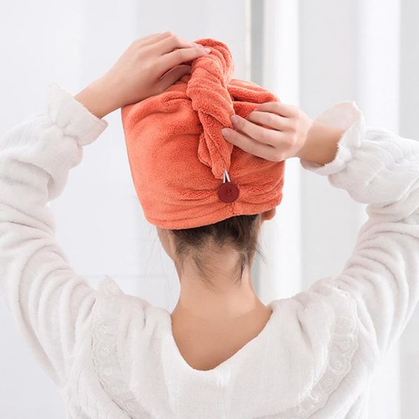 coral fleece hair drying towel for long quick dry hat cap with cute embroidery twist head button 65*25cm hfing
coral fleece hair drying towel for long quick dry hat cap with cute embroidery twist head button 65*25cm hfing