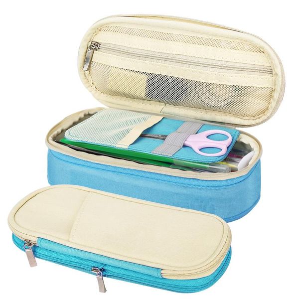 pencil bags moko big capacity pen case,large storage bag pouch holder box makeup cosmetic stationery organizer
pencil bags moko big capacity pen case,large storage bag pouch holder box makeup cosmetic stationery organizer