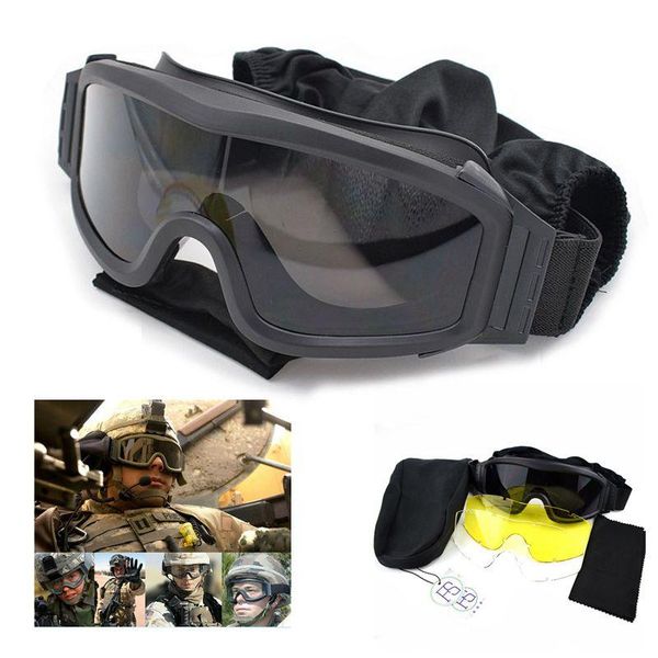 outdoor eyewear military tactical goggles anti-fog glasses motorcycle cycling hiking wargame shooting with 3 lens
outdoor eyewear military tactical goggles anti-fog glasses motorcycle cycling hiking wargame shooting with 3 lens
