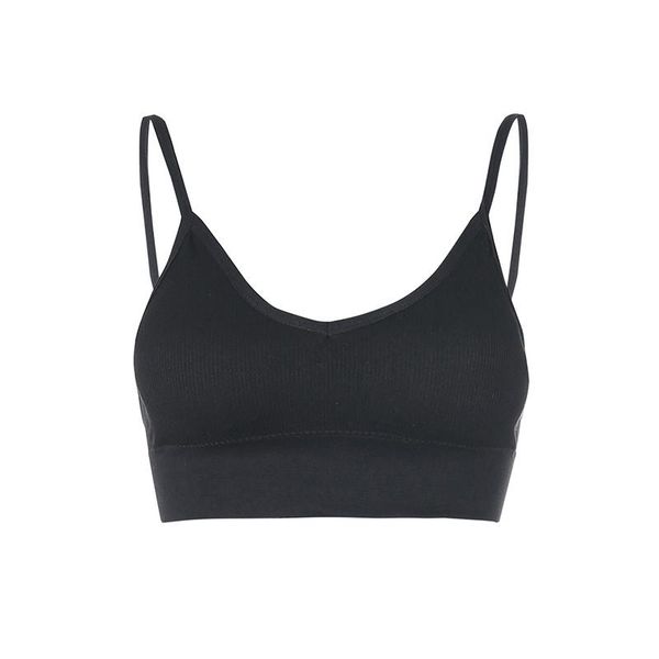 gym clothing girls summer u-neck camisole, ladies fashionable solid color sleeveless midriff-baring backless base tee, White;black
gym clothing girls summer u-neck camisole, ladies fashionable solid color sleeveless midriff-baring backless base tee, White;black