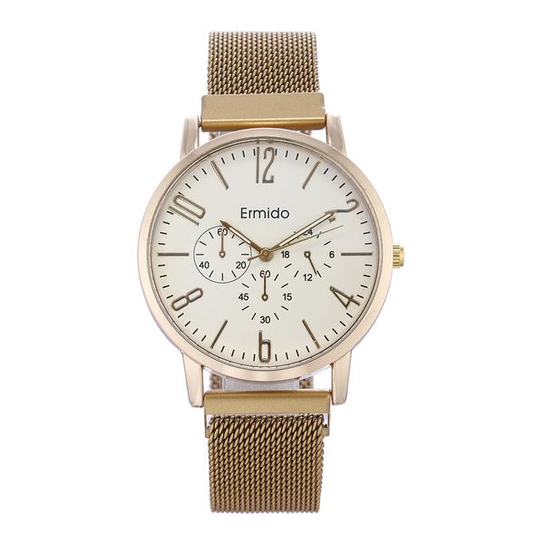 elegant watches for ladies fashion designers women quartz mesh belt wristwatch three-eye simple digital student casual business watch spot, Slivery;brown
elegant watches for ladies fashion designers women quartz mesh belt wristwatch three-eye simple digital student casual business watch spot, Slivery;brown