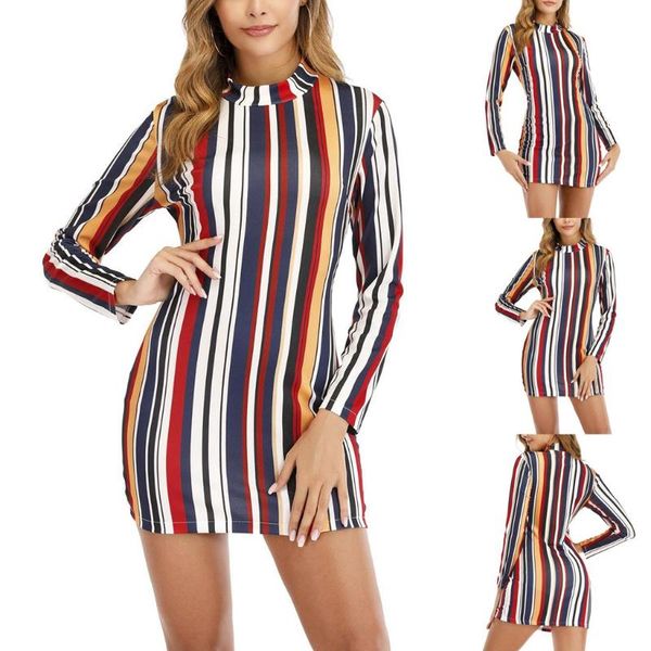 casual dresses ropa mujer vestidos plus size dress womenn long sleeve striped sheath slim and fit sukienki robe hiver femme, Black;gray
casual dresses ropa mujer vestidos plus size dress womenn long sleeve striped sheath slim and fit sukienki robe hiver femme, Black;gray