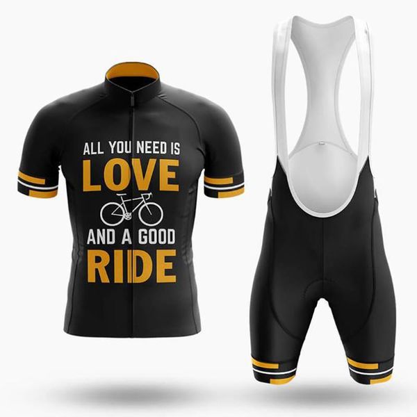 racing sets 2021 love ride men's cycling jersey set professional clothing quick dry summer sleeved shirt bib short gel pad, Black;blue
racing sets 2021 love ride men's cycling jersey set professional clothing quick dry summer sleeved shirt bib short gel pad, Black;blue