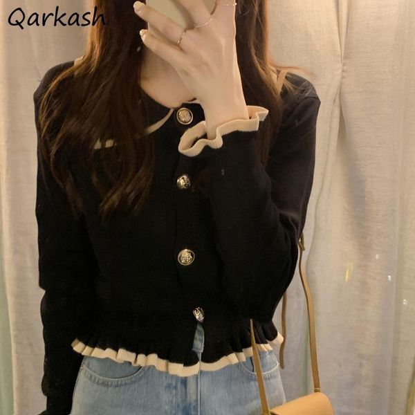 women's knits & tees cardigan women slimming casual ruffles design fashion patchwork elegant harajuku sweet womens clothing vintage al, White
women's knits & tees cardigan women slimming casual ruffles design fashion patchwork elegant harajuku sweet womens clothing vintage al, White