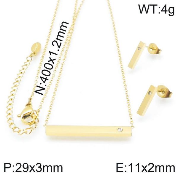 earrings & necklace 3 colors fashion simple style stainless steel jewelry pendant sets for women sbjzgxba, Silver
earrings & necklace 3 colors fashion simple style stainless steel jewelry pendant sets for women sbjzgxba, Silver
