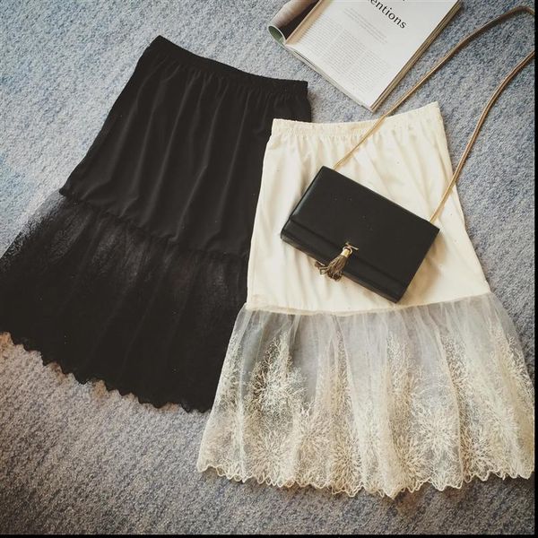 women skirts summer arrival vintage floral black skirt lace stitching white backing elegant ladies free
women skirts summer arrival vintage floral black skirt lace stitching white backing elegant ladies free