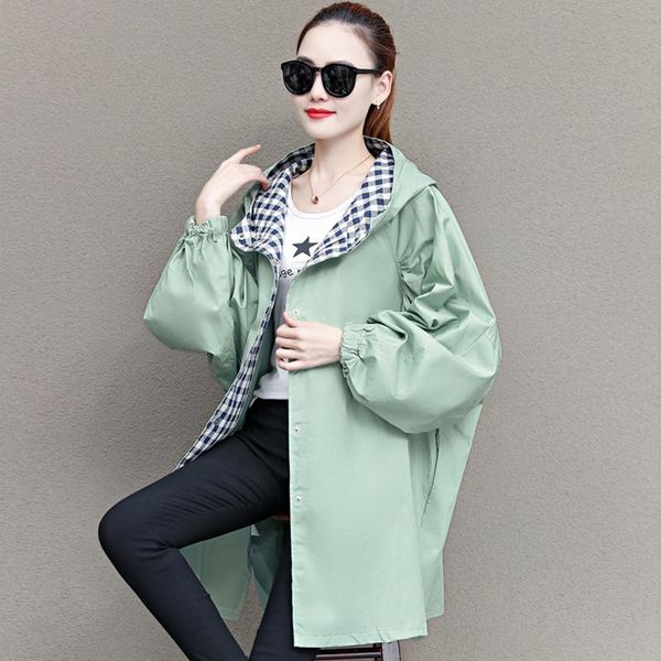 women's trench coats plus size long coat women oversized sleeve autumn fashion pockets split windbreaker female hooded, Tan;black
women's trench coats plus size long coat women oversized sleeve autumn fashion pockets split windbreaker female hooded, Tan;black