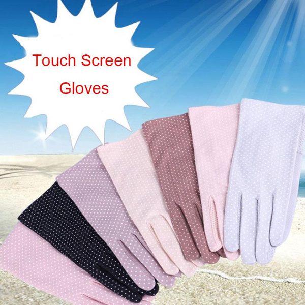 five fingers gloves women touch screen thin cotton lace uv sun against non slip riding car, Blue;gray
five fingers gloves women touch screen thin cotton lace uv sun against non slip riding car, Blue;gray