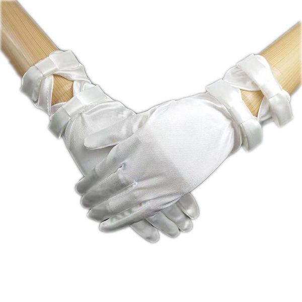 five fingers gloves women sunscreen dress lace elastic spandex satin thin sun driving female short bow full finger cycling glove j32, Blue;gray
five fingers gloves women sunscreen dress lace elastic spandex satin thin sun driving female short bow full finger cycling glove j32, Blue;gray