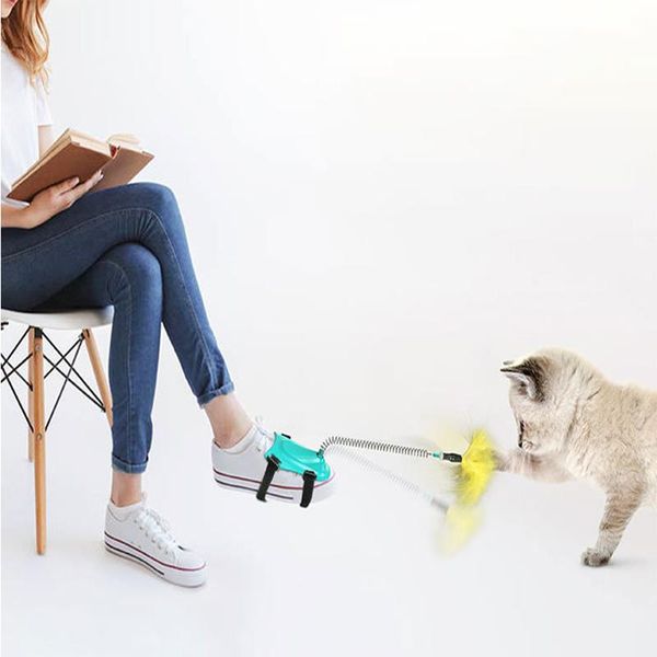 safe bite resistant cat stick shoe cover training interactive feather spring pet toy toys
safe bite resistant cat stick shoe cover training interactive feather spring pet toy toys