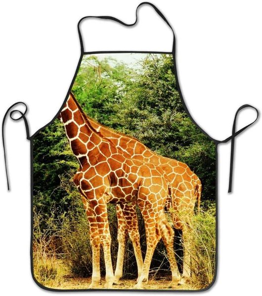 aprons design kitchen apron for women men - creative bib bbq barbecue cooking gardening reticulated giraffe
aprons design kitchen apron for women men - creative bib bbq barbecue cooking gardening reticulated giraffe
