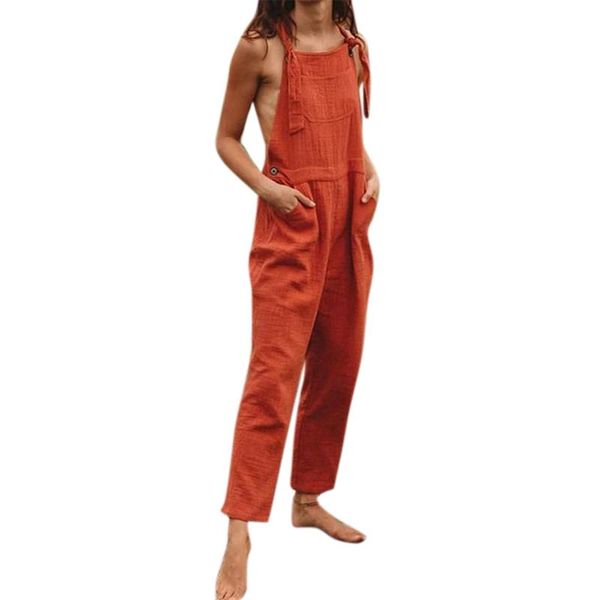orange jumpsuits women sleeveless casual loose straight bandage rompers pockets long trousers overall playsuits women's &, Black;white
orange jumpsuits women sleeveless casual loose straight bandage rompers pockets long trousers overall playsuits women's &, Black;white
