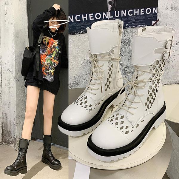 boots women lace up mid nice woman hollow out heels female shoes women's cool non slip leather platform ladies, Black
boots women lace up mid nice woman hollow out heels female shoes women's cool non slip leather platform ladies, Black
