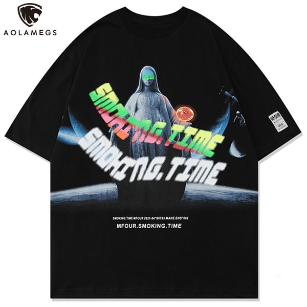 men's polos aolamegs colored letter statue planet oversized printing man-style high-street t-shirts summer hip hop hipster streetwear, White;black
men's polos aolamegs colored letter statue planet oversized printing man-style high-street t-shirts summer hip hop hipster streetwear, White;black