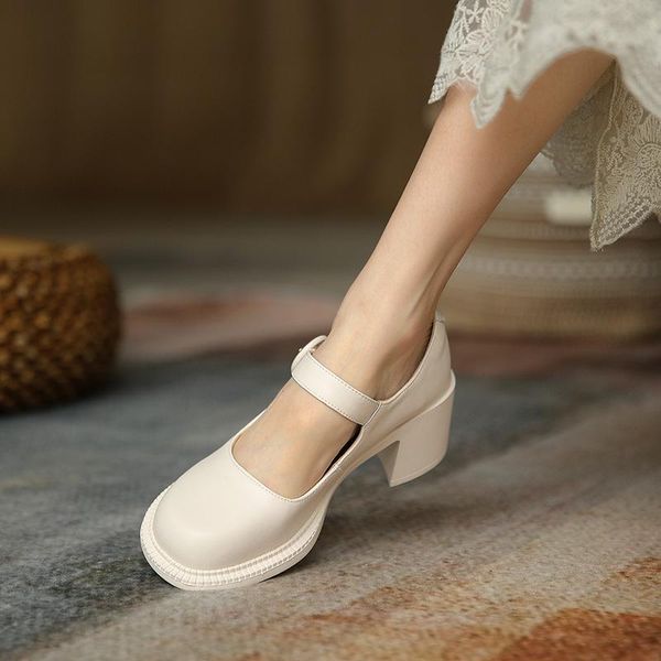 dress shoes qzyerai women genuine leather spring british style thick-soled pedal female college mary janes ladies, Black
dress shoes qzyerai women genuine leather spring british style thick-soled pedal female college mary janes ladies, Black