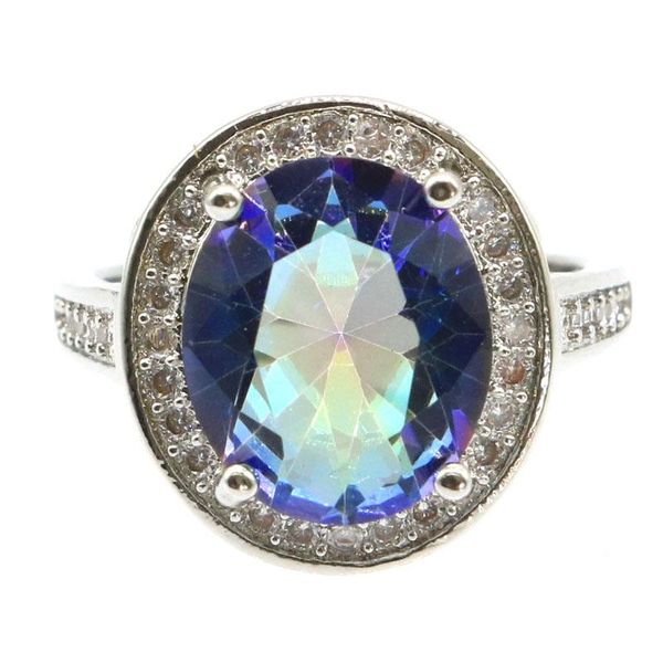 cluster rings 16x15mm shecrown dazzling fire rainbow mystic z tanzanite white cz gift for ladies silver, Golden;silver
cluster rings 16x15mm shecrown dazzling fire rainbow mystic z tanzanite white cz gift for ladies silver, Golden;silver