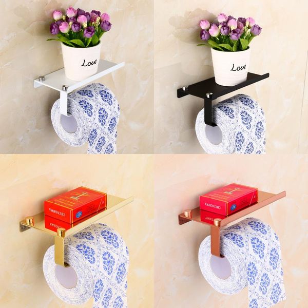toilet paper holders wall mount holder with phone shelf 304 stainless steel roll tissue bathroom accessories
toilet paper holders wall mount holder with phone shelf 304 stainless steel roll tissue bathroom accessories