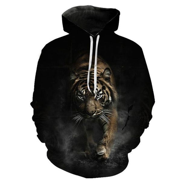 men's hoodies & sweatshirts men hip hop sweatshirt funny 3d tiger lion fashion brand plus size hoodie tracksuit pullovers clothing, Black
men's hoodies & sweatshirts men hip hop sweatshirt funny 3d tiger lion fashion brand plus size hoodie tracksuit pullovers clothing, Black