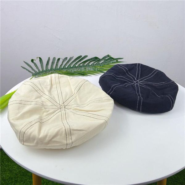 berets bere hat ins spring and summer style simple wild sboy japanese pumpkin sunshade women's, Blue;gray
berets bere hat ins spring and summer style simple wild sboy japanese pumpkin sunshade women's, Blue;gray