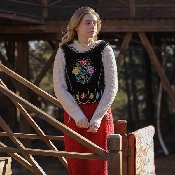 women's tanks & camis fall winter women vest korean fashion mori girls handmade beading sequins embroidery all-match casual black velve, White
women's tanks & camis fall winter women vest korean fashion mori girls handmade beading sequins embroidery all-match casual black velve, White