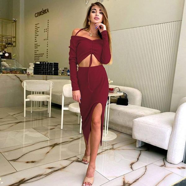 casual dresses 2021 autumn winter party dress women fashion hollow out long sleeve slash neck female vestido slim birthday outfits, Black;gray
casual dresses 2021 autumn winter party dress women fashion hollow out long sleeve slash neck female vestido slim birthday outfits, Black;gray