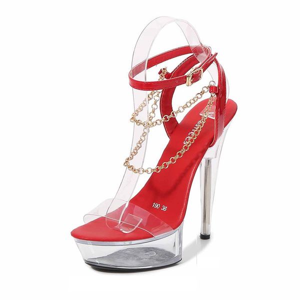 summer women shoes size 34-43 super thin high heels 13 cm 15 platform sandals transparent crystal, Black
summer women shoes size 34-43 super thin high heels 13 cm 15 platform sandals transparent crystal, Black