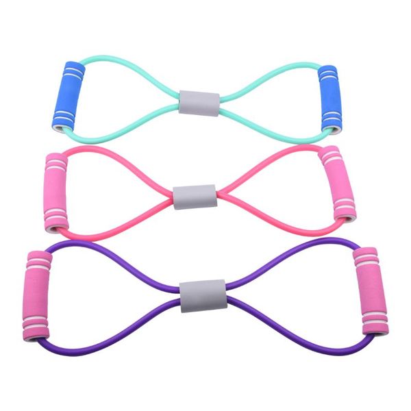 resistance bands yoga fitness 8 chest expander rope workout muscle rubber elastic for sports exercise training equipment
resistance bands yoga fitness 8 chest expander rope workout muscle rubber elastic for sports exercise training equipment
