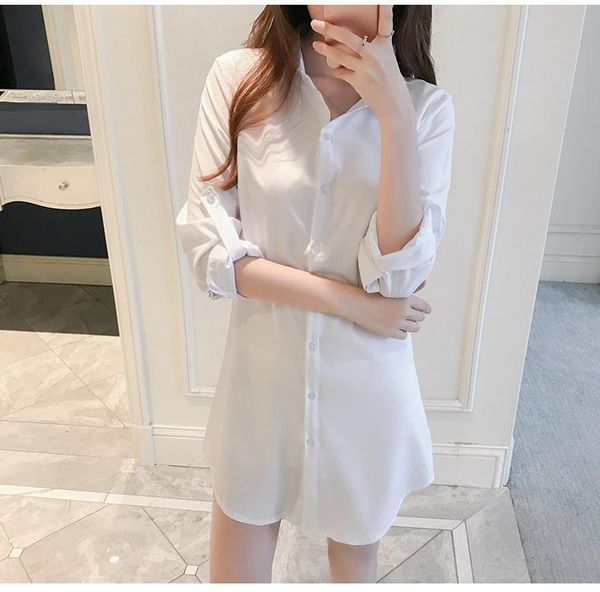 women's blouses & shirts plus size xxl women blouse fashion casual solid formal female long sleeve irregular shirt blusas camisas muje, White
women's blouses & shirts plus size xxl women blouse fashion casual solid formal female long sleeve irregular shirt blusas camisas muje, White