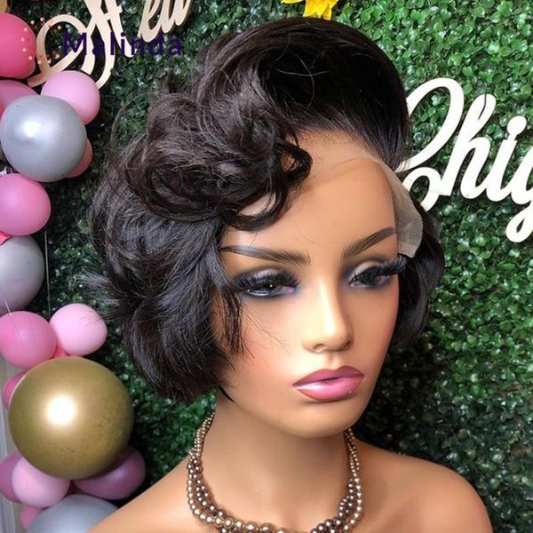 lace wigs loose deep wave wig 13x4 bob front human hair for women short 150%, Black;brown
lace wigs loose deep wave wig 13x4 bob front human hair for women short 150%, Black;brown