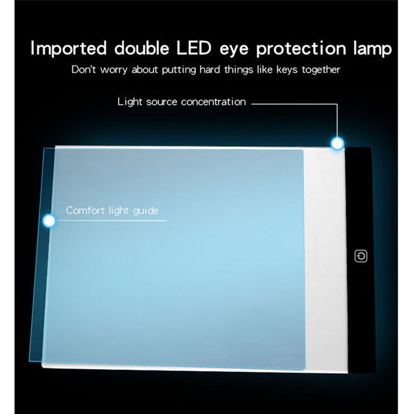 3 Level Dimmable Led Drawing Copy Pad Board for Baby Toys A5 Size Painting Educational Toys Creativity for Children
3 Level Dimmable Led Drawing Copy Pad Board for Baby Toys A5 Size Painting Educational Toys Creativity for Children