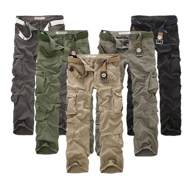 men's solid color cargo pants cotton sweat-absorbing plus size casual outdoor overalls loose multi-pocket breathable trousers, Black
men's solid color cargo pants cotton sweat-absorbing plus size casual outdoor overalls loose multi-pocket breathable trousers, Black