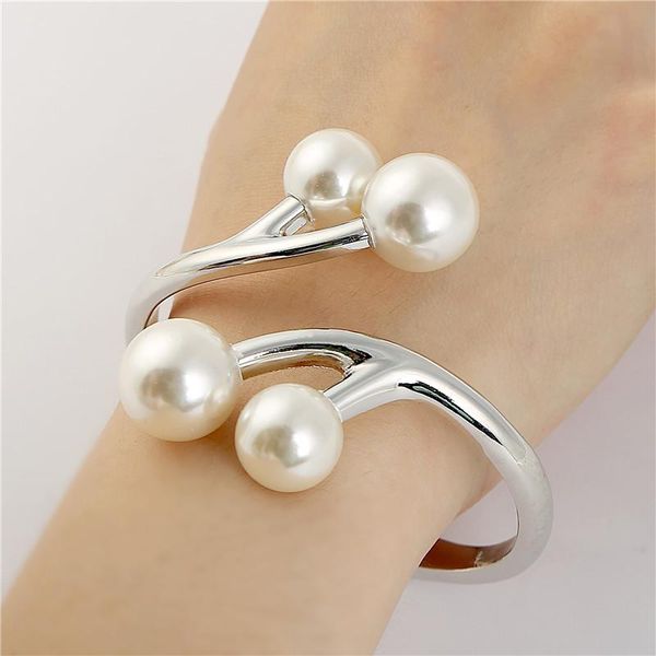 bangle 2021 fashion bangles gold color alloy imitation pearl opened bracelet & for women girls, Black
bangle 2021 fashion bangles gold color alloy imitation pearl opened bracelet & for women girls, Black