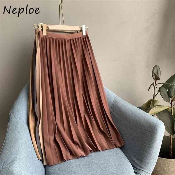 solid color simple femme pleated skirt retro high waist elegant temperament a-line jupe autumn winter women 210422, Black
solid color simple femme pleated skirt retro high waist elegant temperament a-line jupe autumn winter women 210422, Black