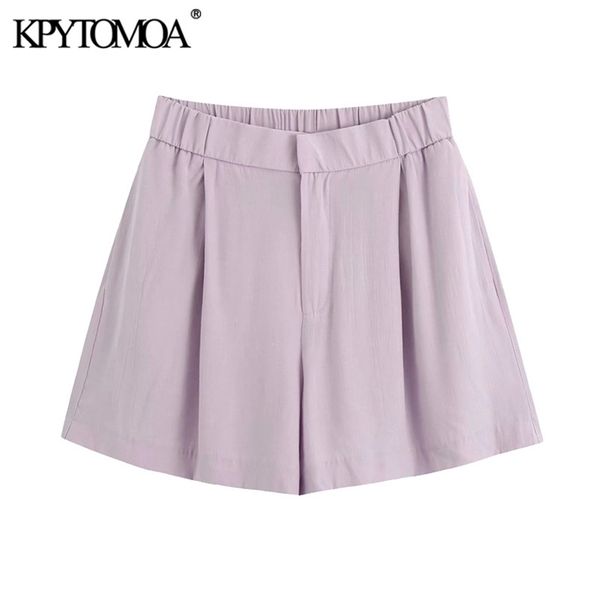 women chic fashion loose fitting shorts vintage high elastic waist zipper fly female short pants pantalones cortos 210420, White;black
women chic fashion loose fitting shorts vintage high elastic waist zipper fly female short pants pantalones cortos 210420, White;black